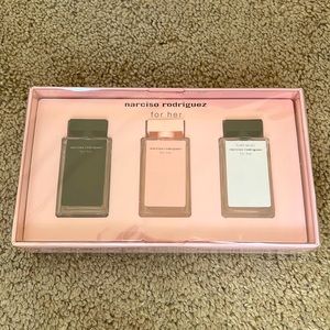 narciso rodriguez for her perfume trio